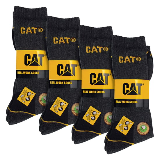 Paquete de 12 calcetines de trabajo unisex de alta resistencia para botas con puntera de acero - Image 2