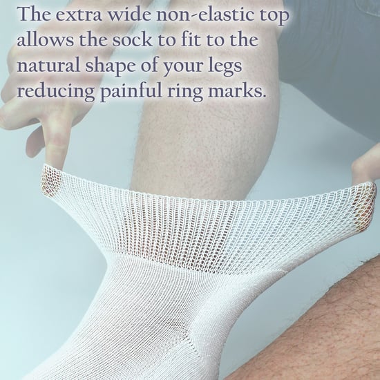 Pack de 4 Calcetines Diabéticos Cortos de Bambú con Agarres para Hombre y Mujer - Image 4