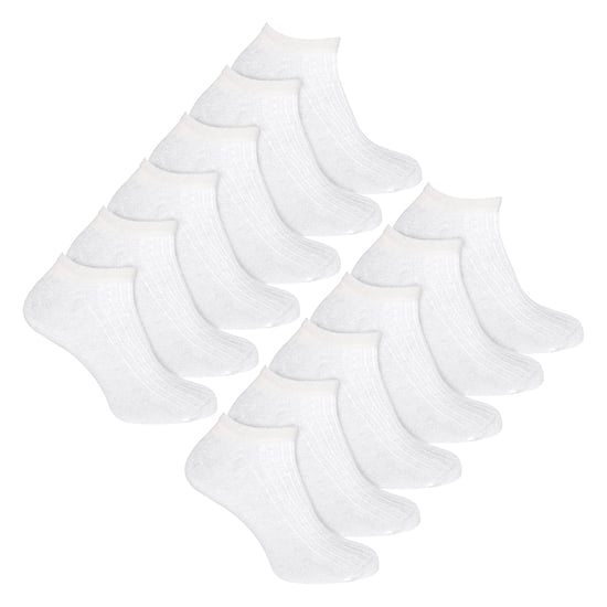 Lote de 12 calcetines 100% algodón para hombre - Image 1