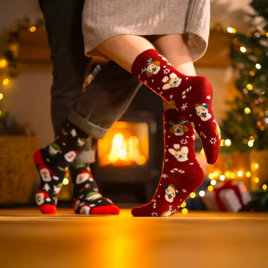Calcetines térmicos con motivos navideños Lite para mujer - Image 5