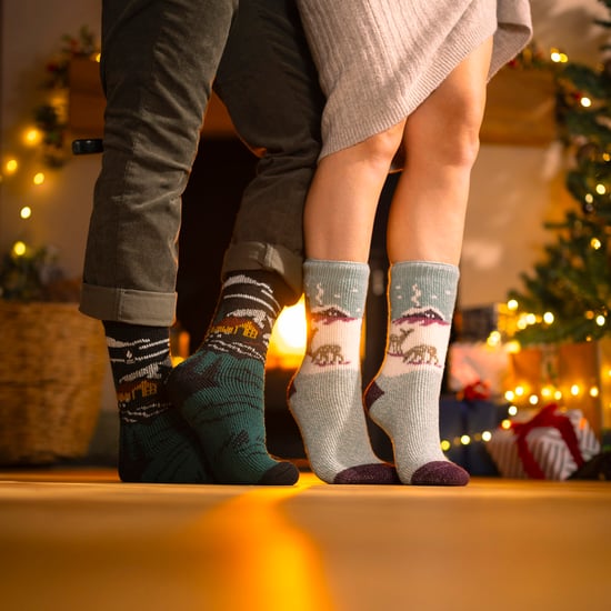 Calcetines térmicos originales de mujer con motivos navideños - Image 4
