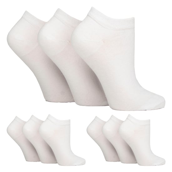9 Pares Calcetines Diabéticos para Entrenamiento Pies Hinchados - Image 1