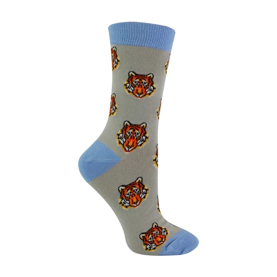 1 paquete de calcetines de bambú con estampado de animales para mujer - Image 1