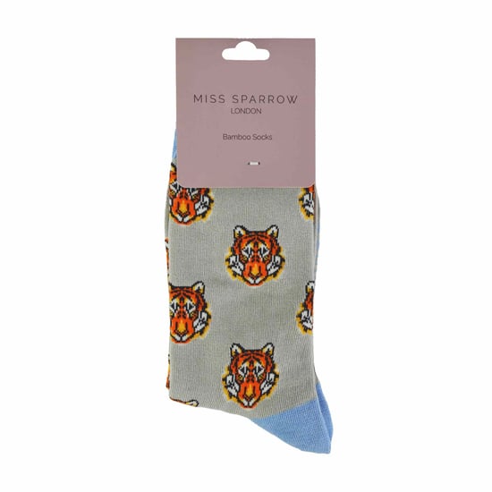 1 paquete de calcetines de bambú con estampado de animales para mujer - Image 2
