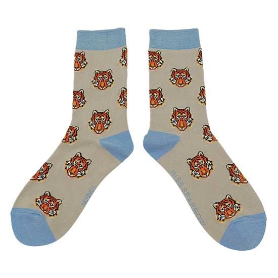 1 paquete de calcetines de bambú con estampado de animales para mujer - Image 4