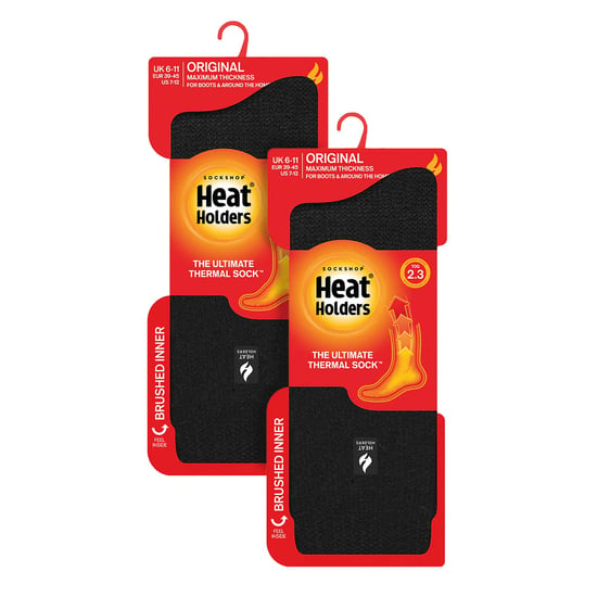 Pack de 2 calcetines térmicos de cepillado originales para hombre - Image 2