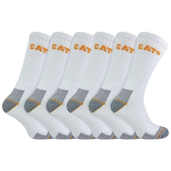 Paquete de 6 calcetines de trabajo unisex de alta resistencia para botas con puntera de acero - Image 1