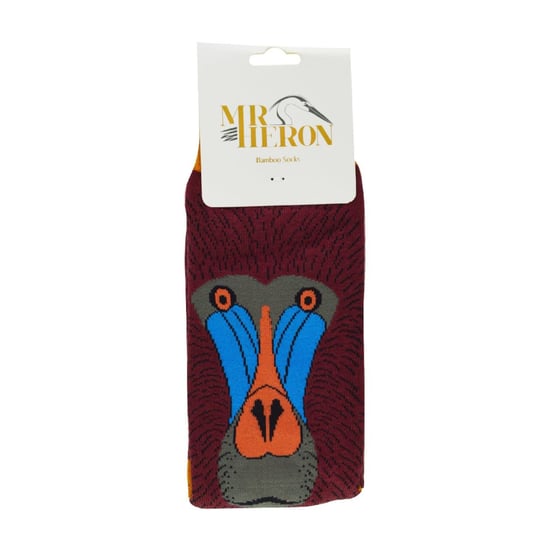 1 paquete de calcetines de bambú con estampado de animales para hombre - Image 2