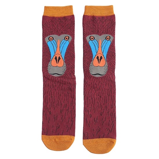 1 paquete de calcetines de bambú con estampado de animales para hombre - Image 4