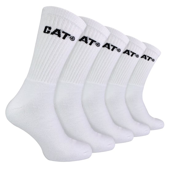 Paquete de 5 calcetines de trabajo de algodón duradero para hombre - Image 1