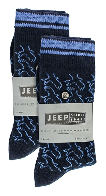 4 Pack Calcetines de Algodón para Hombre | Spirit Calcetines de Punto Cuadrado - Image 2