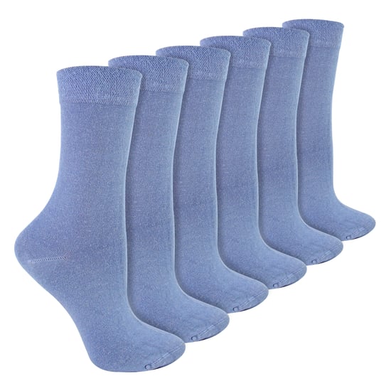 Pack de 6 calcetines de bambú y lana merina para mujer - Image 1
