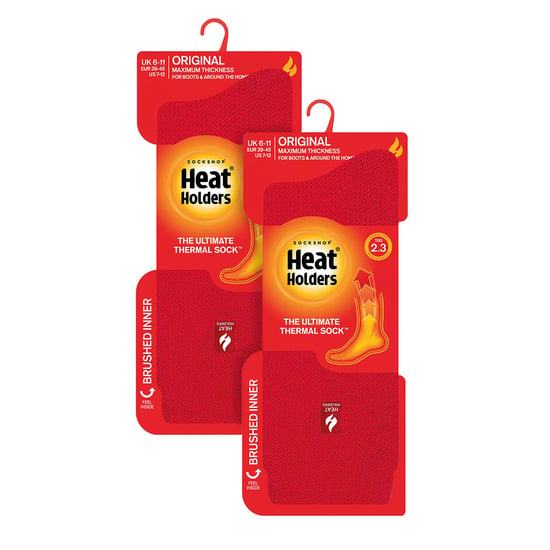 Pack de 2 calcetines térmicos de cepillado originales para hombre - Image 2