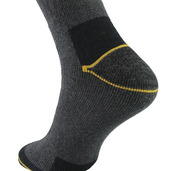 Paquete de 6 calcetines de trabajo unisex de alta resistencia para botas con puntera de acero - Image 4