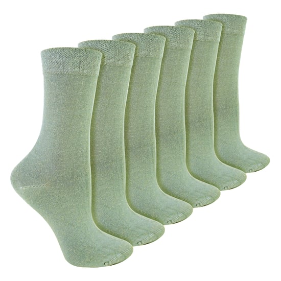 Pack de 6 calcetines de bambú y lana merina para mujer - Image 1