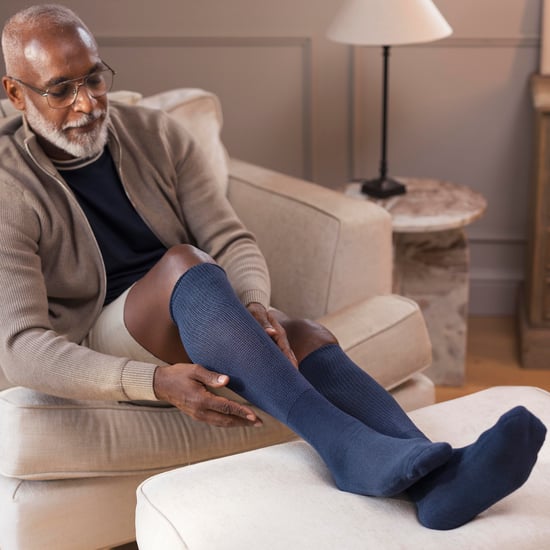 Lote de 3 calcetines de bambú suaves hasta la rodilla para mujeres diabéticas - Image 3