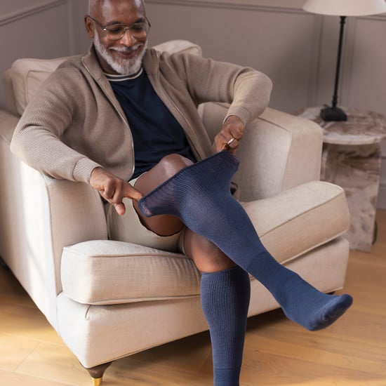 Lote de 3 calcetines de bambú suaves hasta la rodilla para mujeres diabéticas - Image 4