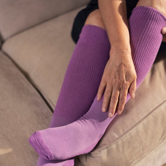 Lote de 3 calcetines de bambú suaves hasta la rodilla para mujeres diabéticas - Image 5