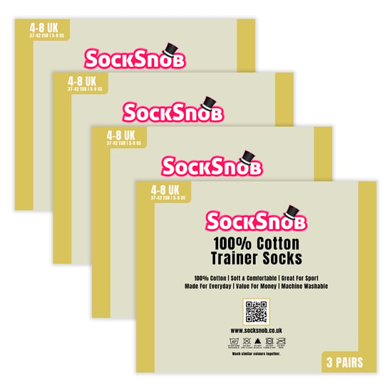 Lote de 12 calcetines de entrenamiento 100% algodón para mujer - Image 2