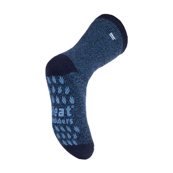 Calcetines térmicos para hombre con patrón de torsión y forro de felpa - Image 1