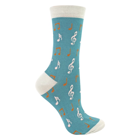 1 Lote de calcetines de bambú estampados para mujer - Image 1