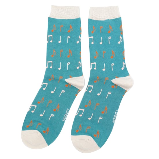 1 Lote de calcetines de bambú estampados para mujer - Image 3