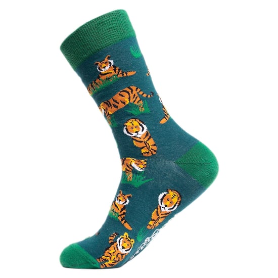 Calcetines unisex de algodón con diseño de animales - Image 2
