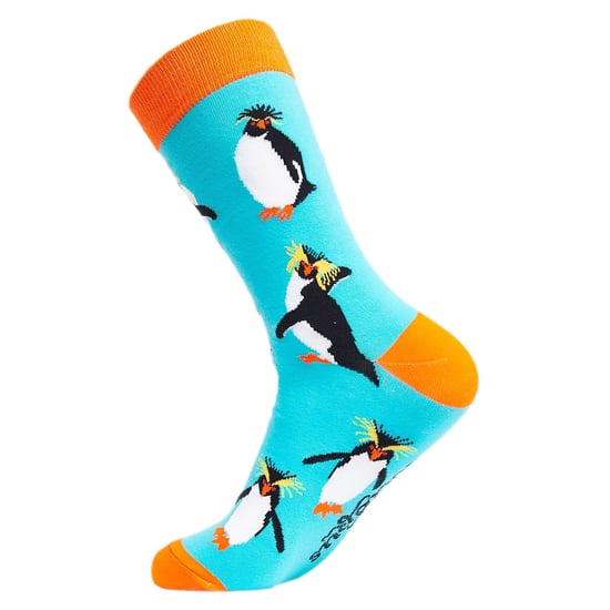 Calcetines de algodón con estampado de pájaros para adultos - Image 2