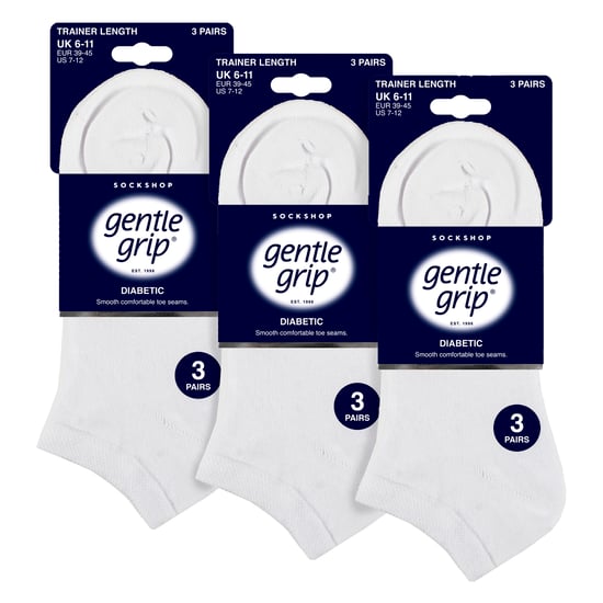 9 Pack Calcetines Diabéticos para Hombre, Calcetines Tobilleros Anchos Pies Hinchados - Image 2