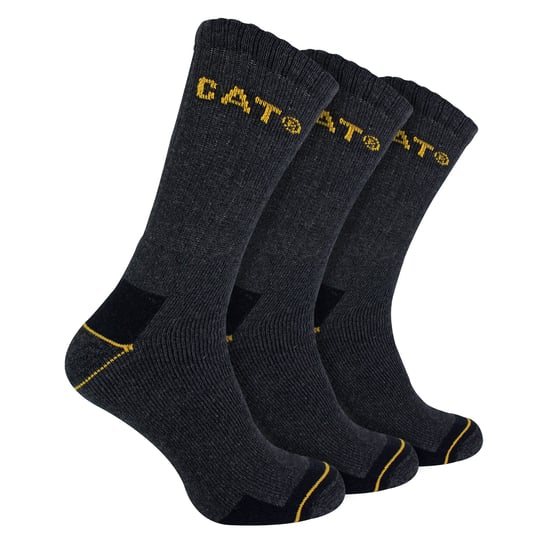 Pack de 3 calcetines de trabajo para hombre con talón y puntera acolchados - Image 1