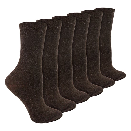 Pack de 6 calcetines de bambú y lana merina para mujer - Image 1