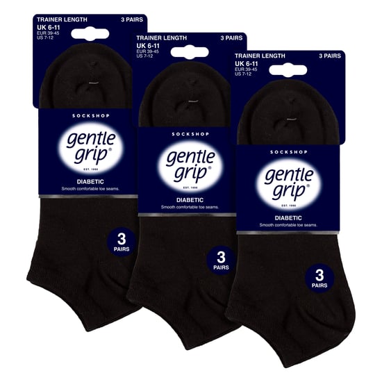 9 Pack Calcetines Diabéticos para Hombre, Calcetines Tobilleros Anchos para Pies Hinchados - Image 2