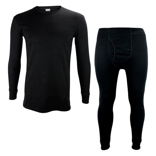 Conjunto de ropa interior térmica para hombre | Top con forro polar y conjunto de calzoncillos largos - Image 1