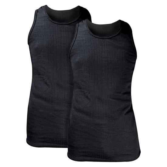 Lote de 2 camisetas térmicas sin mangas para hombre en invierno - Image 1