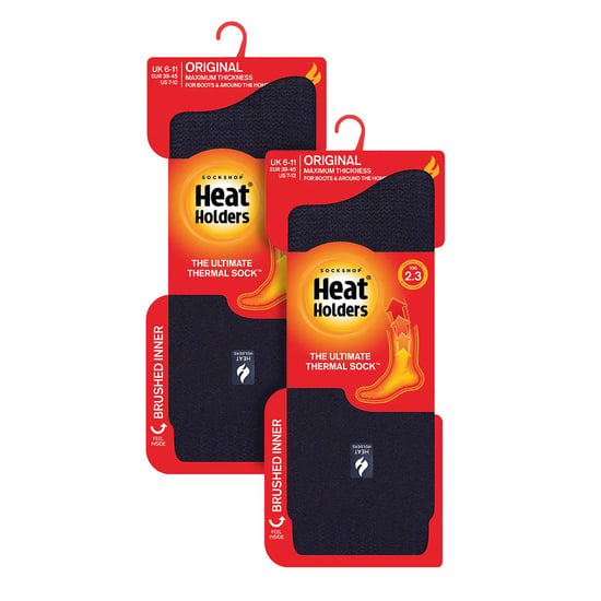 Pack de 2 calcetines térmicos de cepillado originales para hombre - Image 2