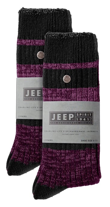 4 Pack Calcetines de Algodón para Hombre | Spirit Calcetines de Punto Cuadrado - Image 2
