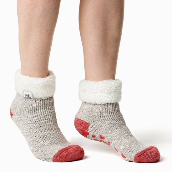 Calcetines Térmicos Antideslizantes de Corte Bajo con Agarres para Mujer - Image 5