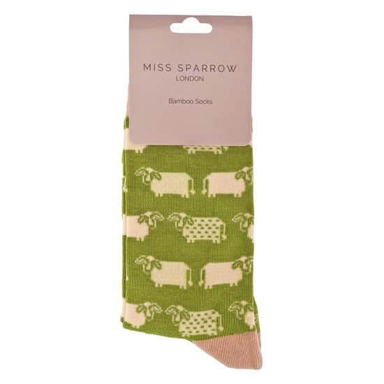 1 paquete de calcetines de bambú con estampado de animales para mujer - Image 2