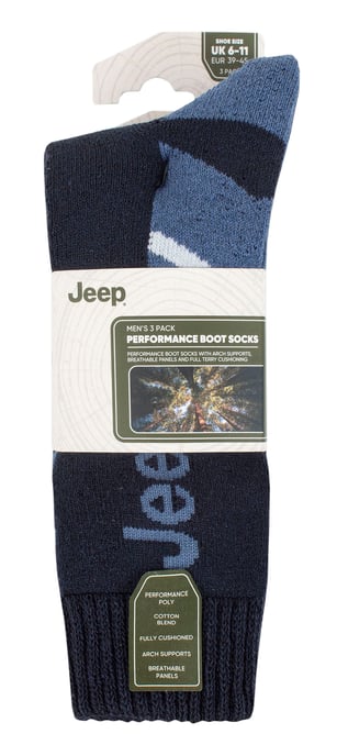 3 Pack Calcetines de senderismo para hombre | Performance Outdoor Socks for Hiking - Image 2