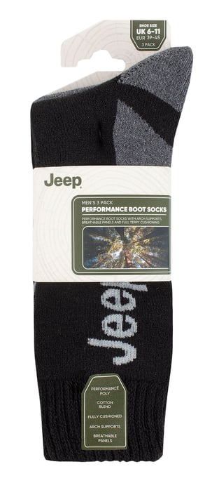 3 Pack Calcetines de senderismo para hombre | Performance Outdoor Socks for Hiking - Image 2