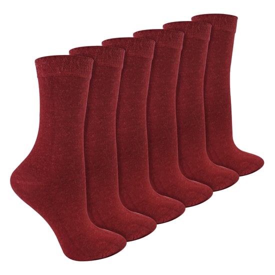 Pack de 6 calcetines de bambú y lana merina para mujer - Image 1