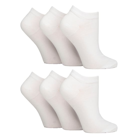 6 Pack Calcetines Diabéticos para Mujer | Calcetines Tobilleros Extra Anchos - Image 1