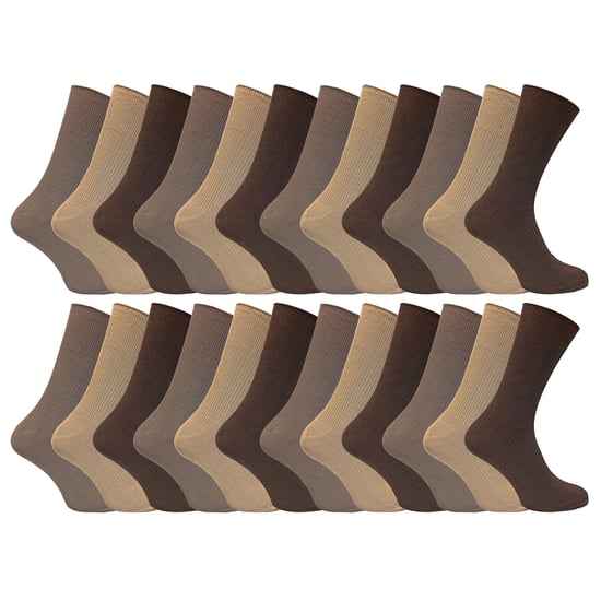 100% Algodón Calcetines no elásticos transpirables para hombre - Image 1