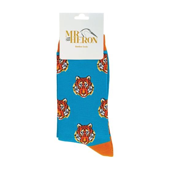 1 paquete de calcetines de bambú con estampado de animales para hombre - Image 2