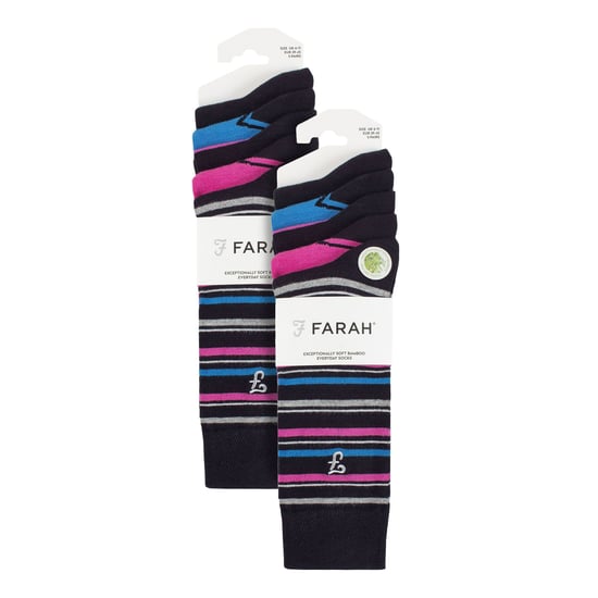 Paquete múltiple de 10 pares de calcetines de bambú brillante para hombre - Image 2