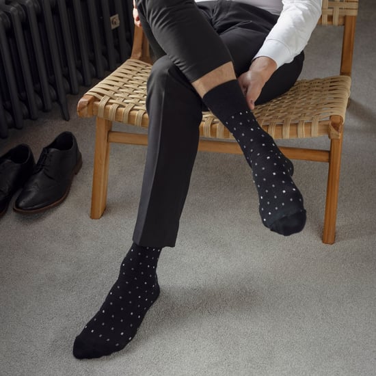 Lote de 6 calcetines de bambú sin elástico para hombre - Image 4