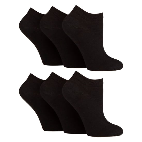 Pack de 6 Calcetines Diabéticos de Entrenamiento para Mujer | Calcetines Extra Anchos para Pies Hinchados - Image 1