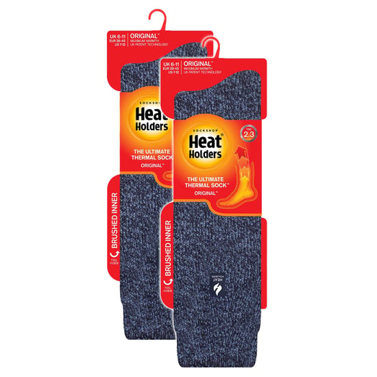 Lote de 2 calcetines de esquí extra largos para hombre - Image 2