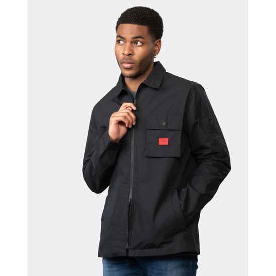 HUGO Emmond Mens Zip Overshirt - Image 2
