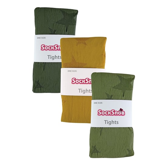 3 Pair Multipack Ladies 80 Denier Tights | Mallas Suaves Estampadas - Image 2